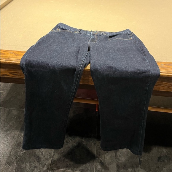 Ralph Lauren dark wash boot cut jeans 12 - Picture 6 of 9